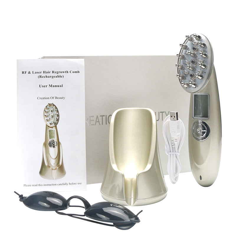 Infrared RF Electric Capilar Massage Comb
