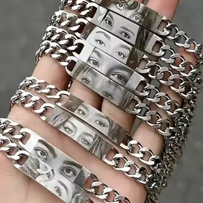 Personalized Human Eye Bracelet