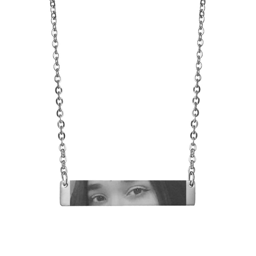 Custom Eyes Photo Necklace