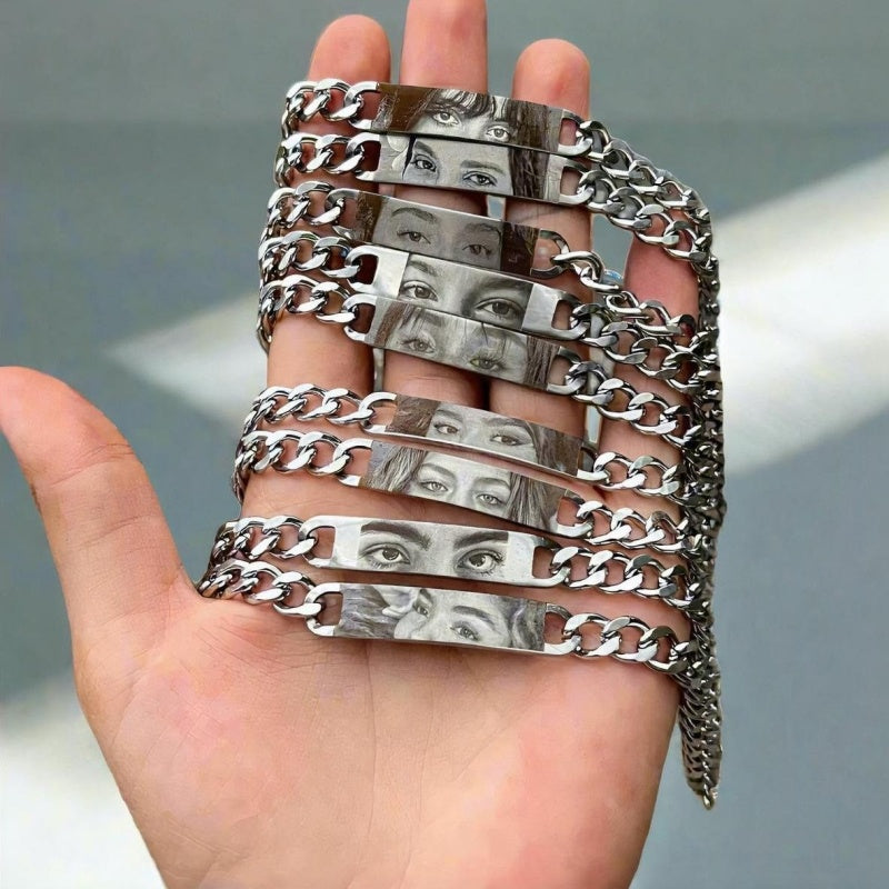 Personalized Human Eye Bracelet