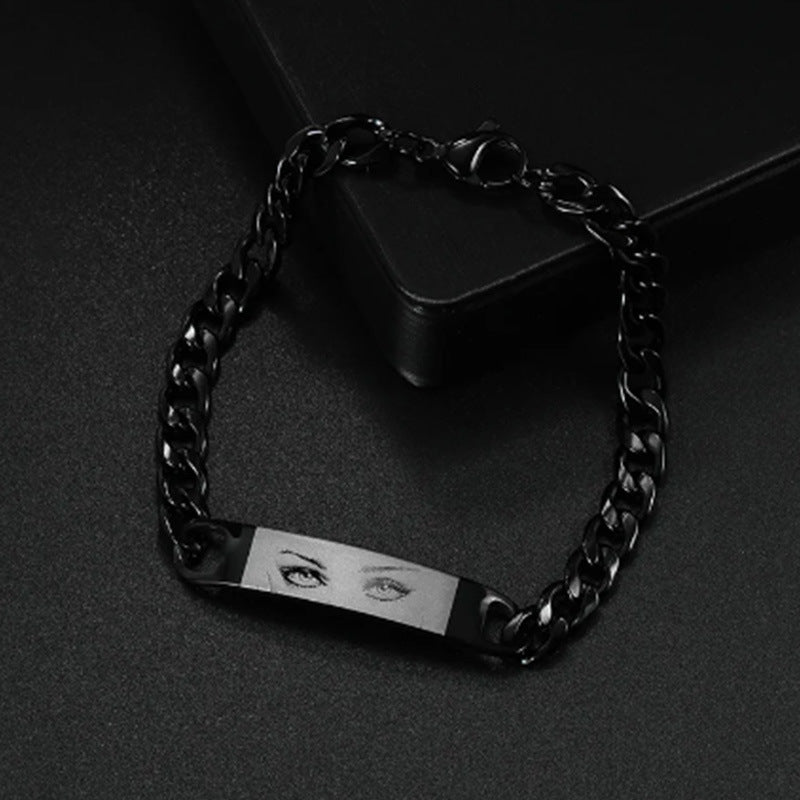 Personalized Human Eye Bracelet
