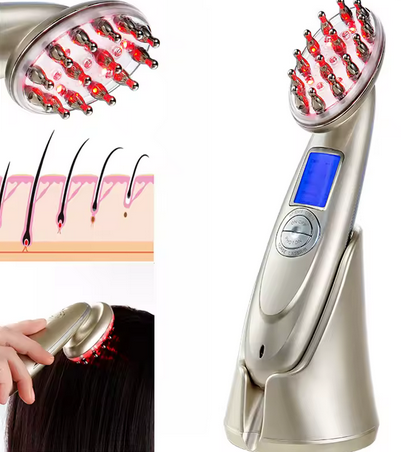 Infrared RF Electric Capilar Massage Comb