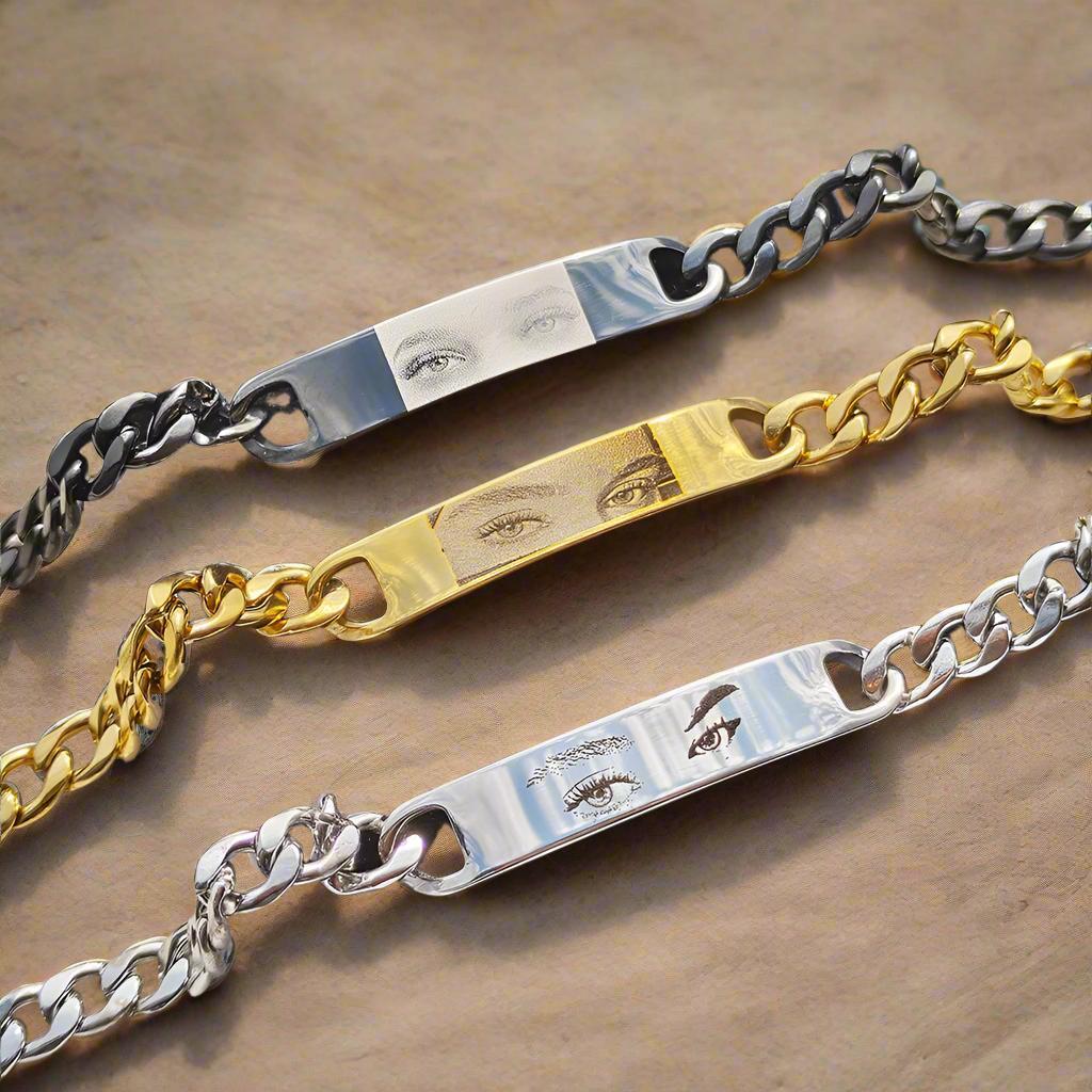 Personalized Human Eye Bracelet